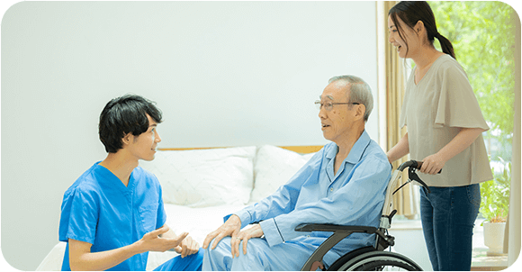 ご家族の通院付き添いが大変な方