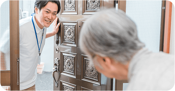 独居高齢者の安否確認が必要な方